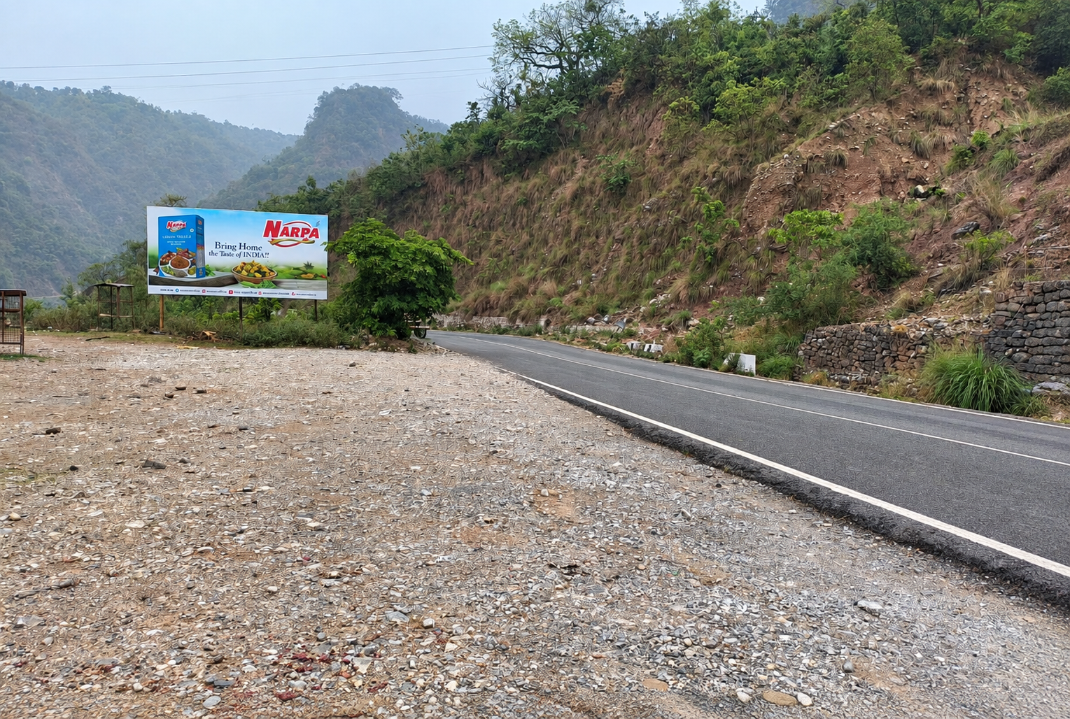 Kakryal Narayana Hospital road advertising site