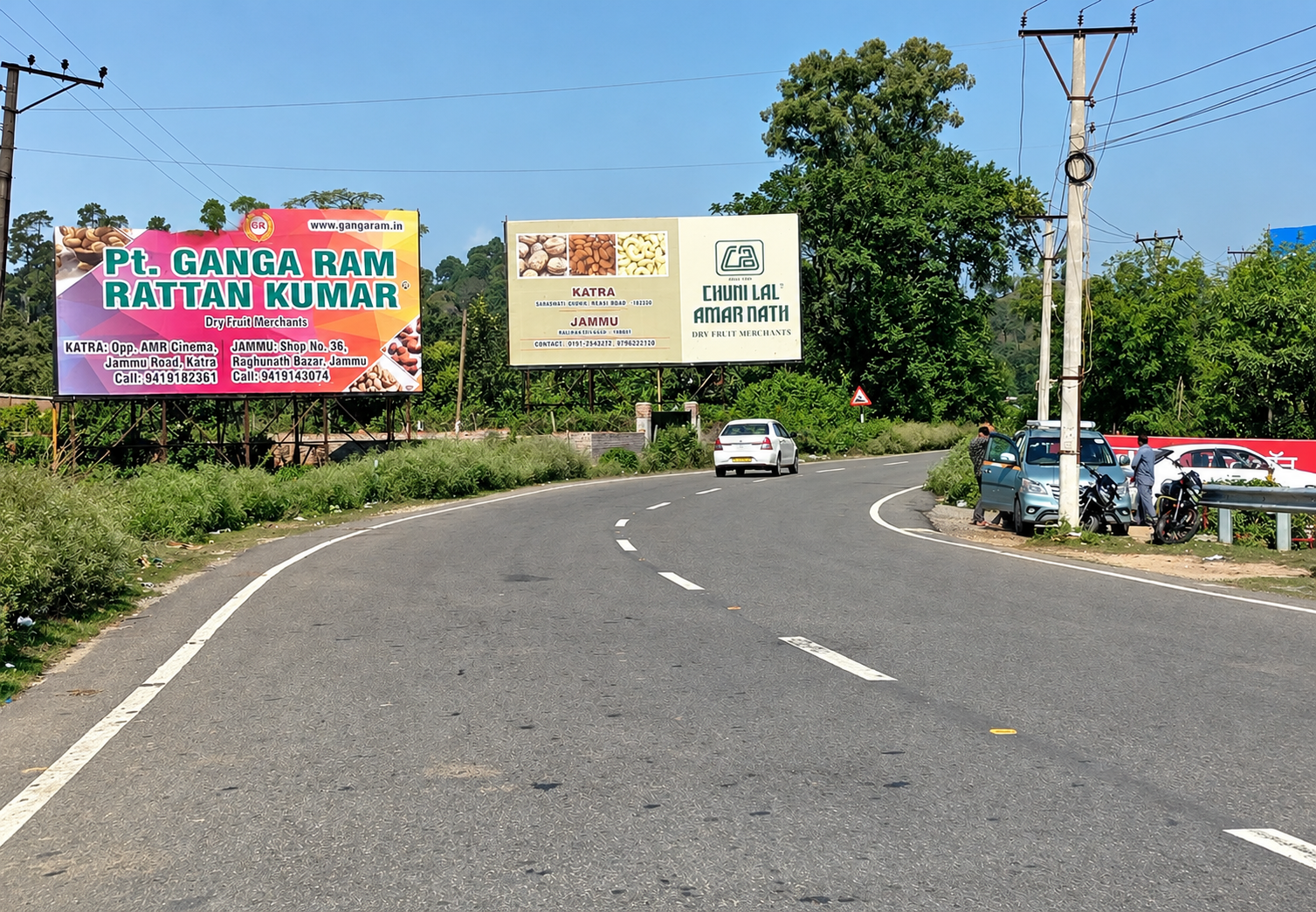 Nomain, Katra advertising site