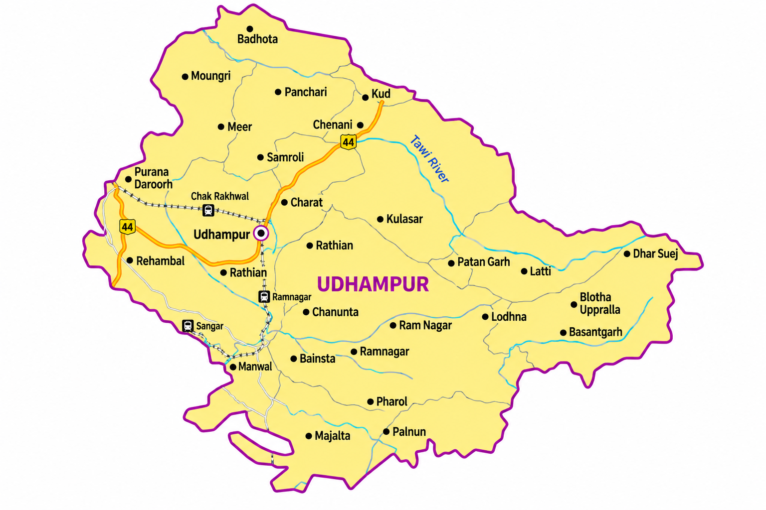 Udhampur advertising sites